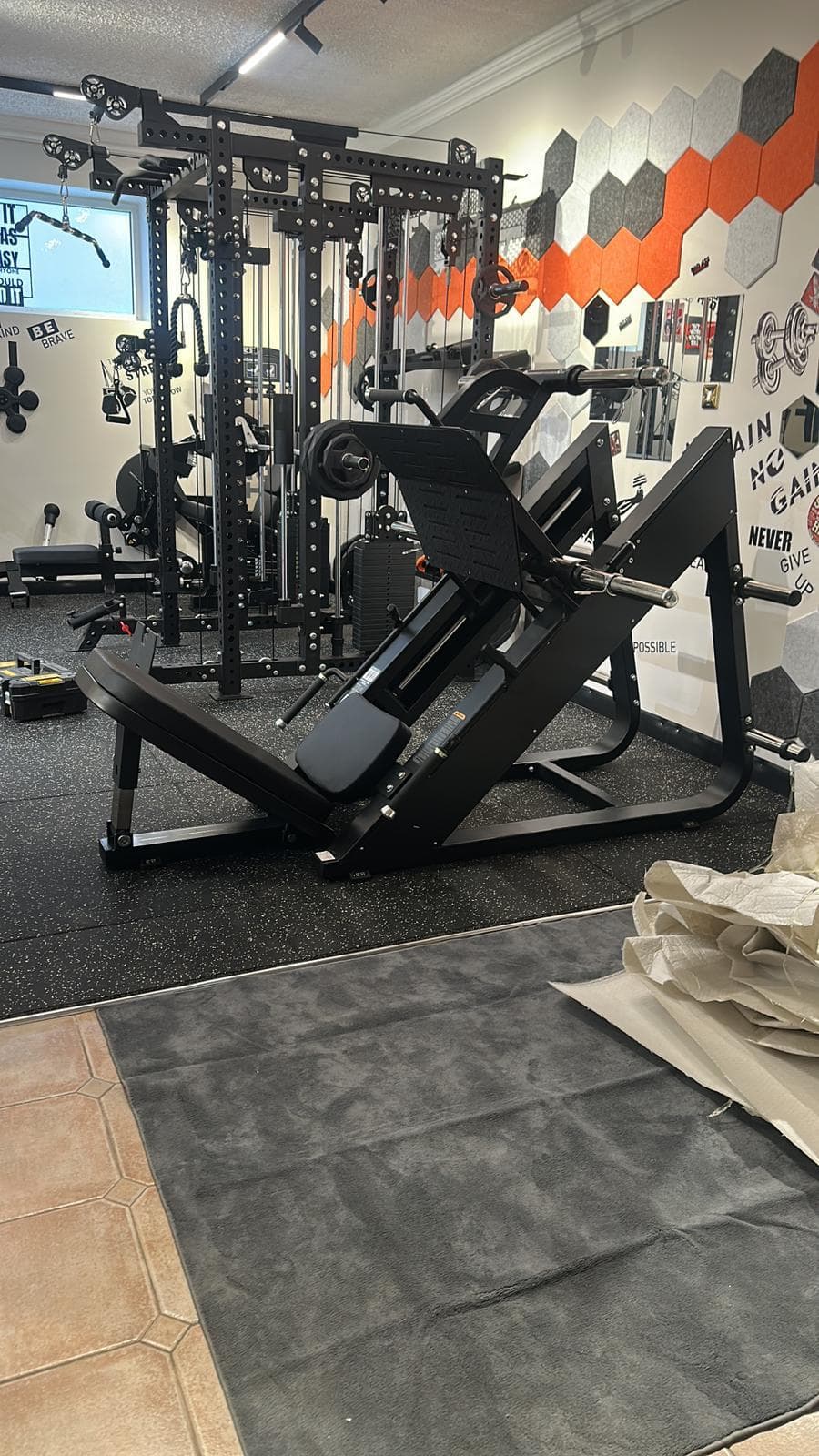 Leg Press Plate Loaded 45 Degrees