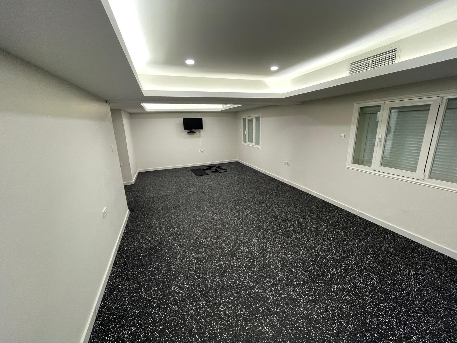 Smooth Rubber GYM Flooring