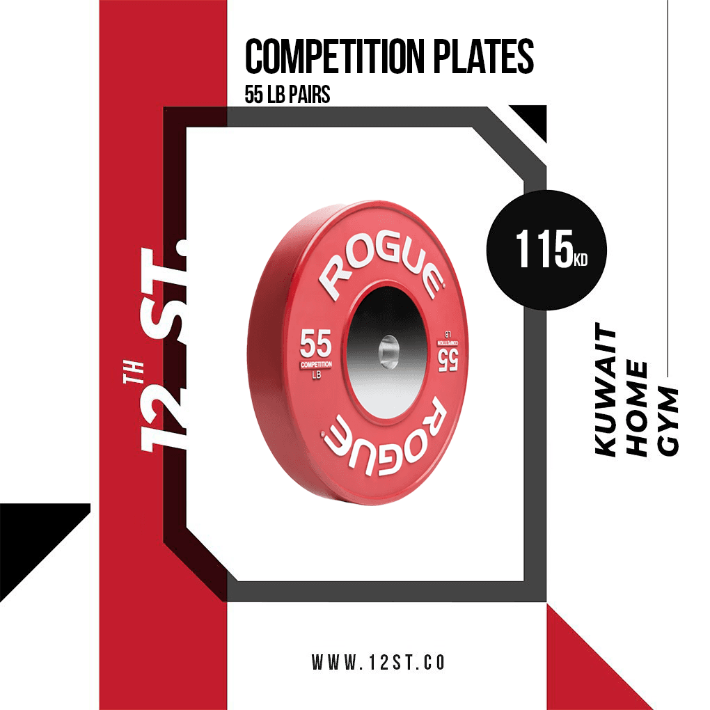 Competition Plates 55lb Pairs