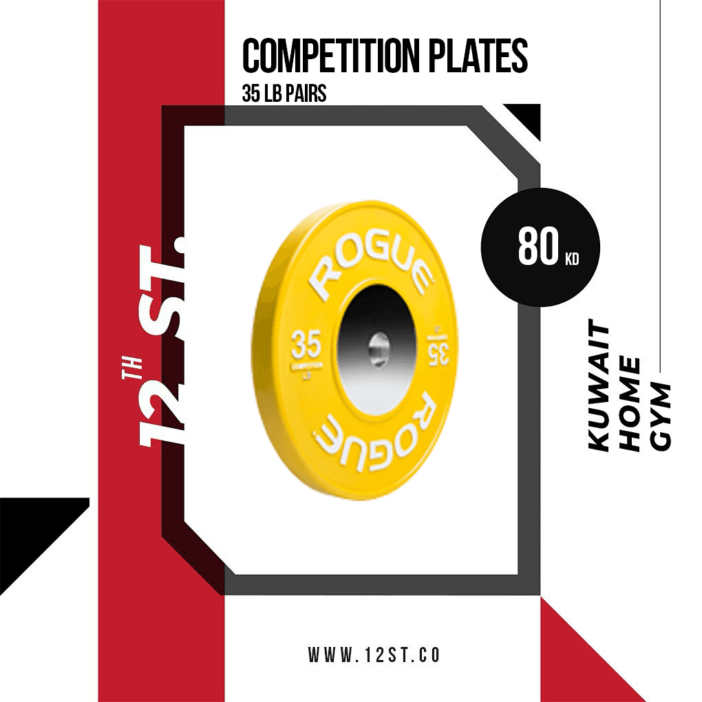 Competition Plates 35lb Pairs