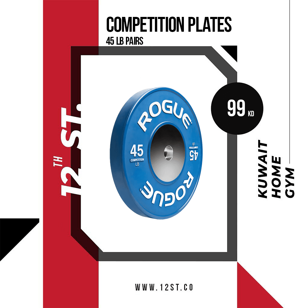 Competition Plates 45lb Pairs