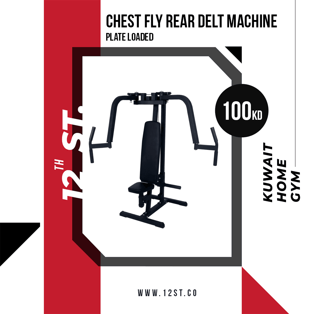 Chest Pec Fly and Rear Delt Plate Loaded